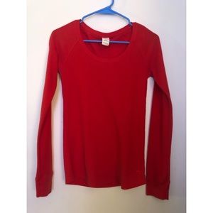 VS pink red long sleeve thermal